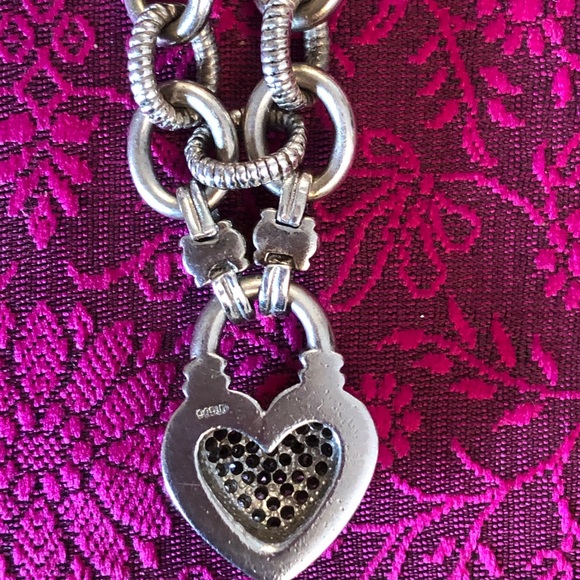 Silver 925 with 1/4ct Diamond Heart Necklace. - Picture 7 of 10